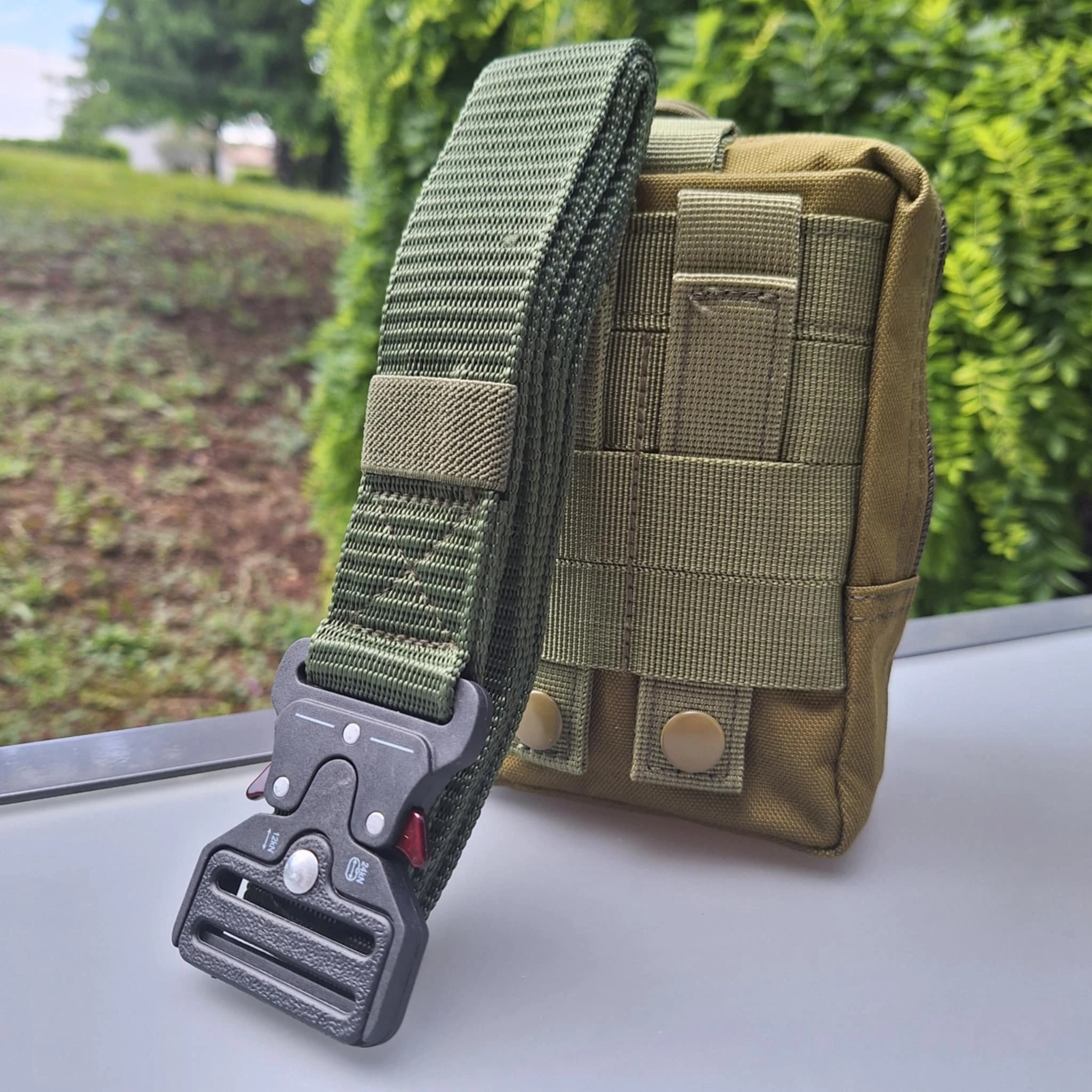 Tactical Pack: 1 Belt + 1 Pouch + 1 Patch – photo 9